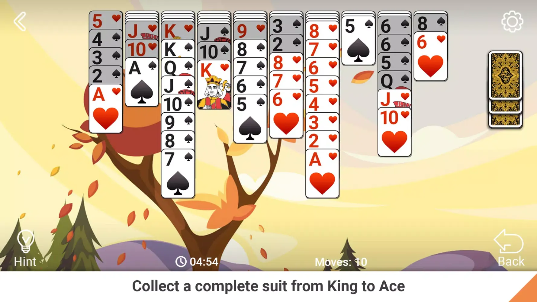 Spider Solitaire 스크린샷