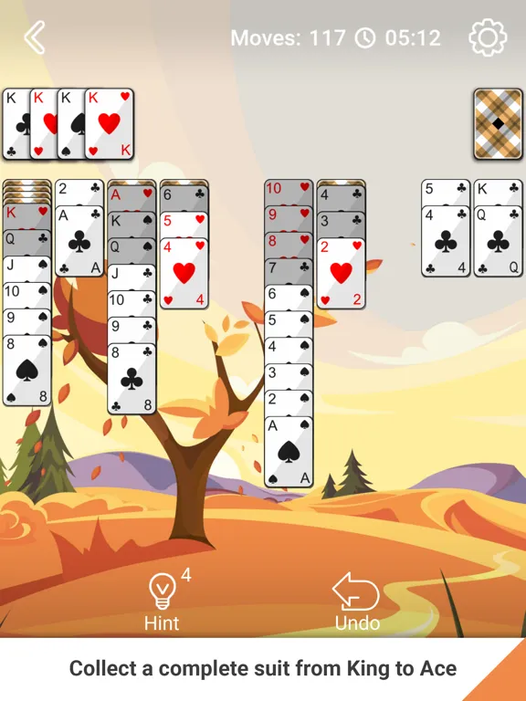 Screenshot di Spider Solitaire Daily iPad 