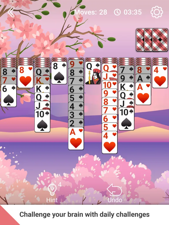 Screenshot di Spider Solitaire Daily iPad 