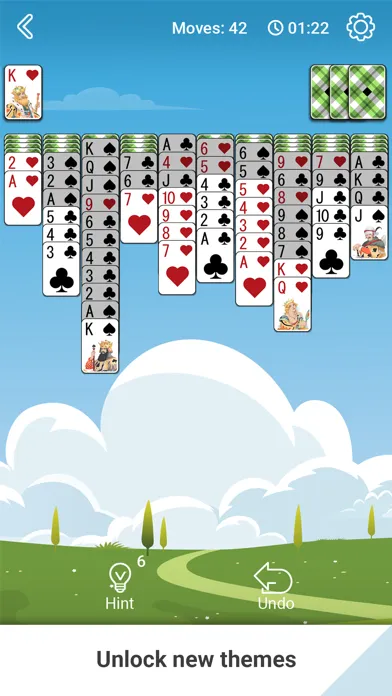 Screenshot di Spider Solitaire Daily