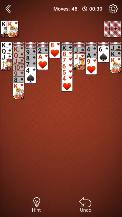 Screenshot di Spider Solitaire Daily