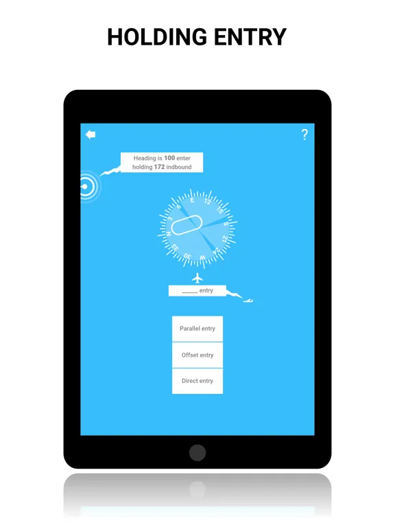 Screenshot di AirPlanPro: Holding, crosswind iPad 