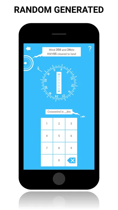 Screenshot di AirPlanPro: Holding, crosswind