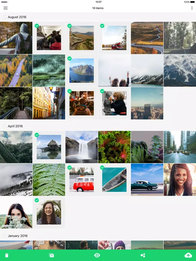 One Photo - Gallery iPad 应用截图