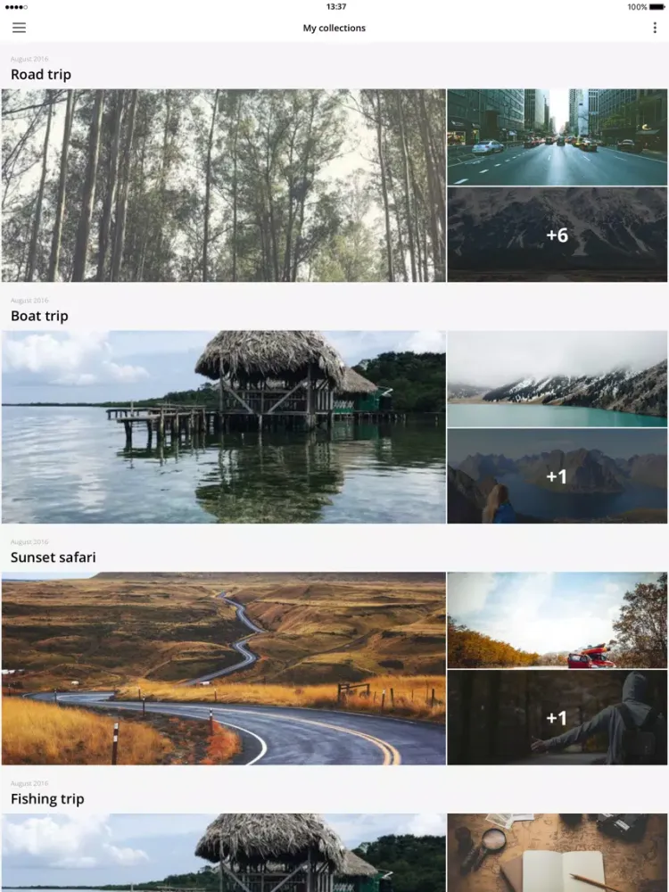 One Photo - Gallery iPad 应用截图