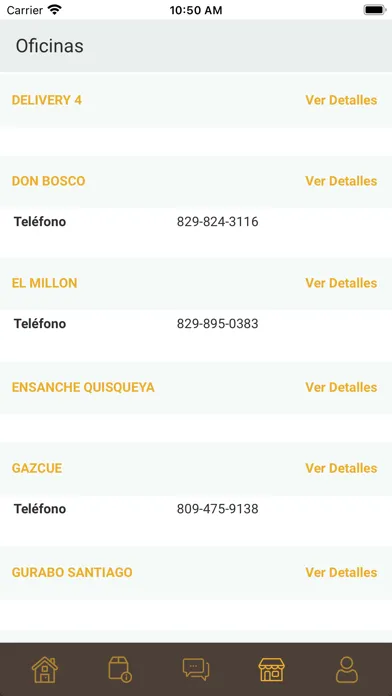 Screenshot di Open Courier