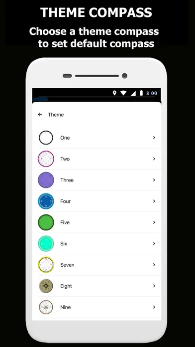 Compass Maps - Digital Compass سکرین شاٹس