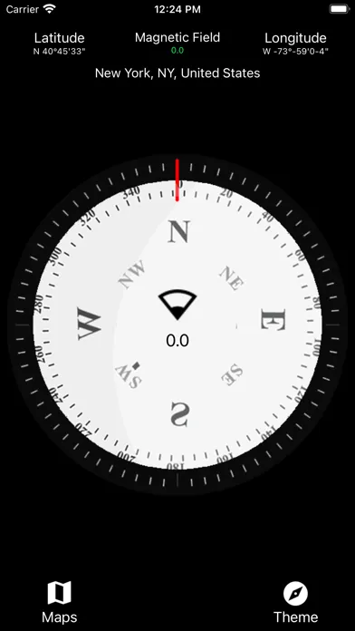 Compass Maps - Digital Compass سکرین شاٹس