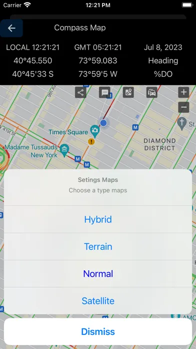 Compass Maps - Digital Compass سکرین شاٹس