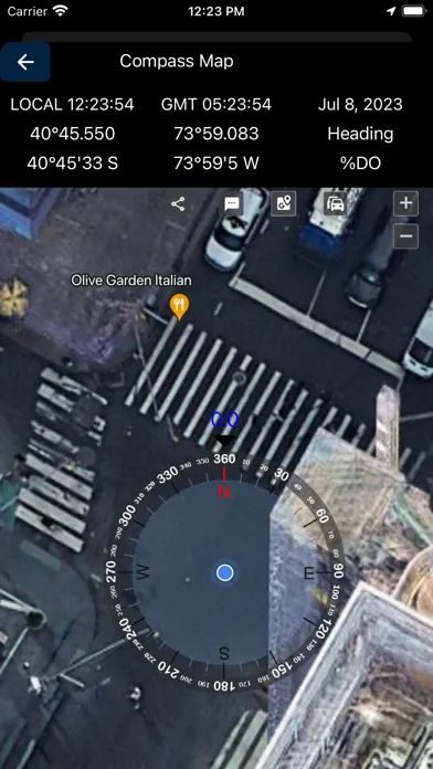 Compass Maps - Digital Compass سکرین شاٹس