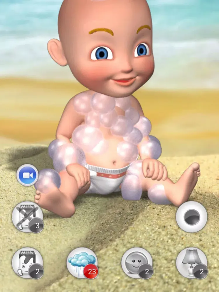 Скриншоты My Baby (Holiday On The Beach & Virtual Kid) iPad 