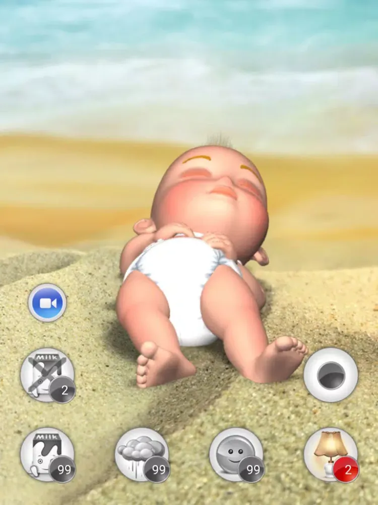 Скриншоты My Baby (Holiday On The Beach & Virtual Kid) iPad 