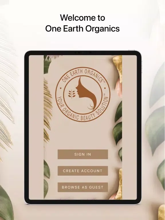 One Earth Organics Official iPad  Screenshots
