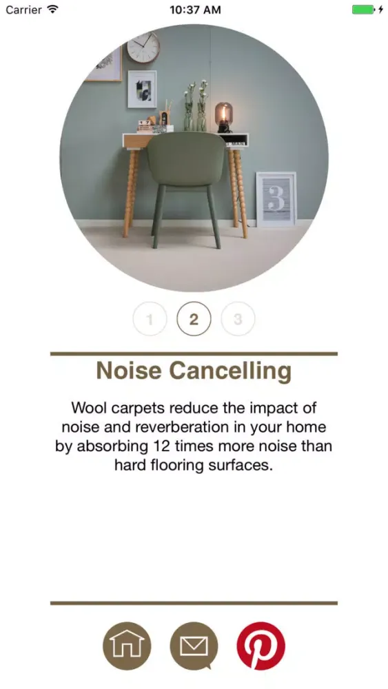 Tangkapan skrin Best Wool Carpets