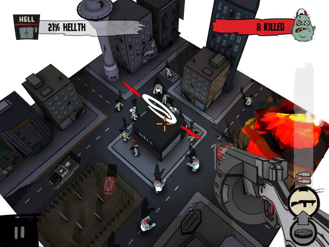 Zombies From Hell iPad Ekran Görüntüleri