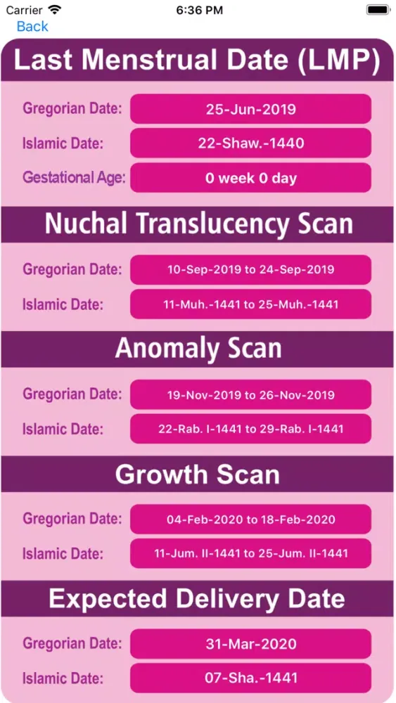Onefer Iron Deficit & EDD স্ক্রিনশট