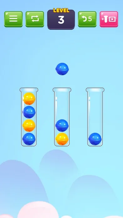 Capturas de tela do Color Ball Puzzle - Ball Sort