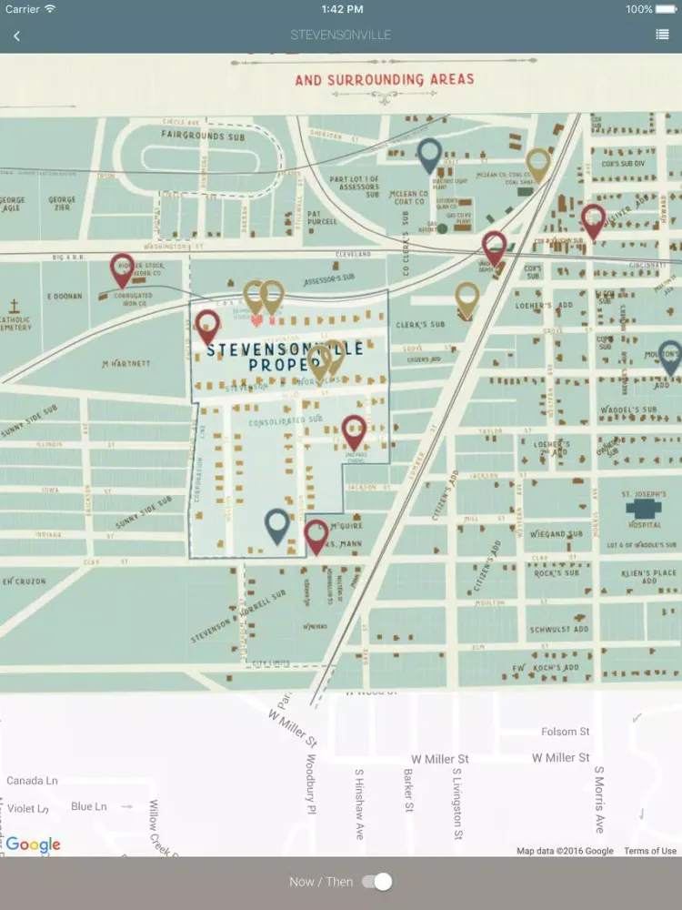 McLean County History in Maps iPad  سکرین شاٹس