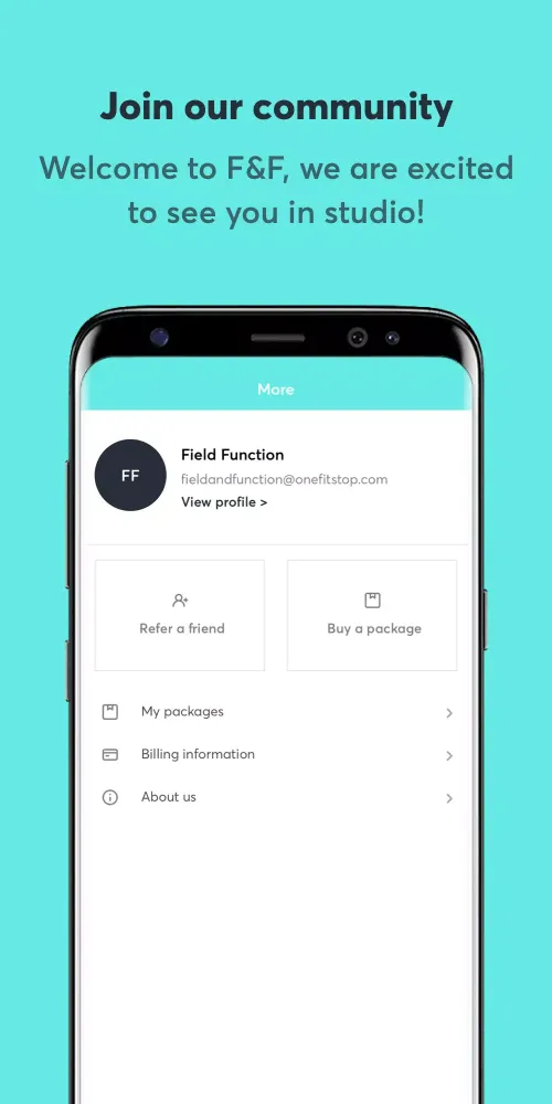 Field and Function Screenshots