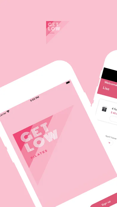 Captures d'écran de Get Low Pilates