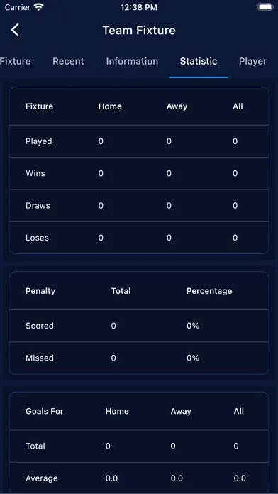 Captures d'écran de OneFootball Live Matches