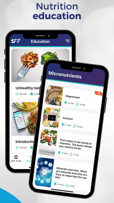 1FF: Meal Plans & Workouts Ekran Görüntüleri