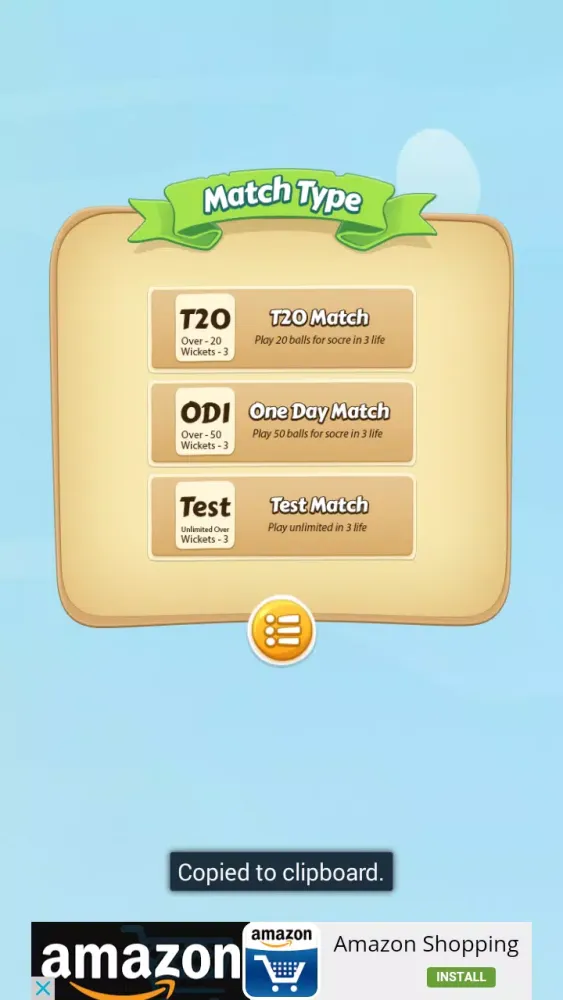 Скриншоты Tap Cricket