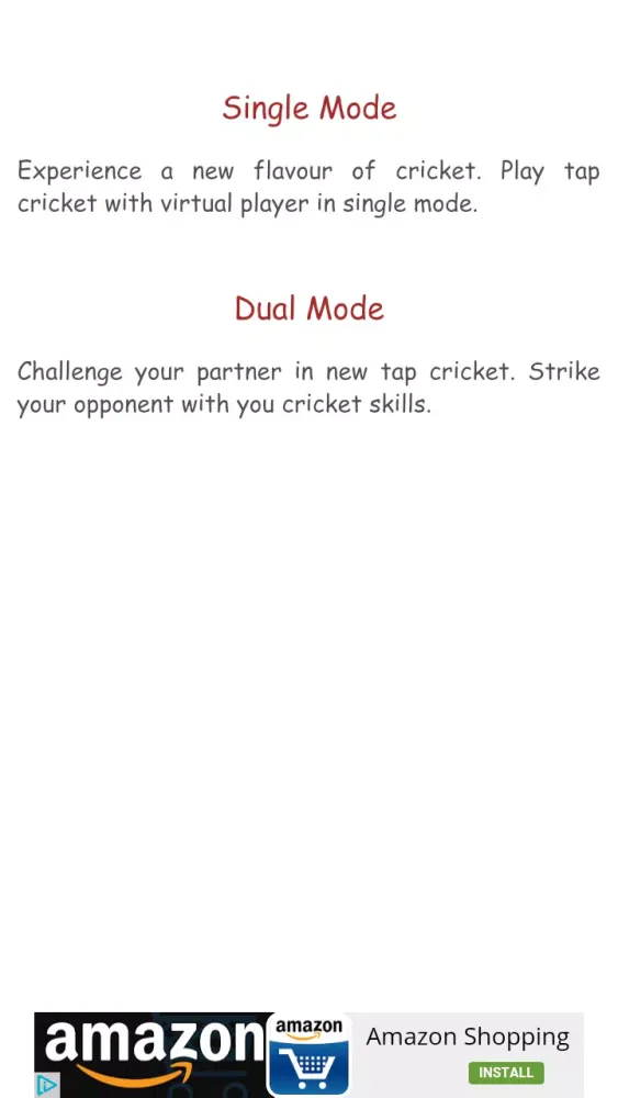 Скриншоты Tap Cricket