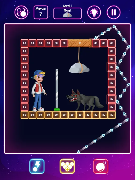 تصاویر Brick Breaker: Shoot Ball iPad 