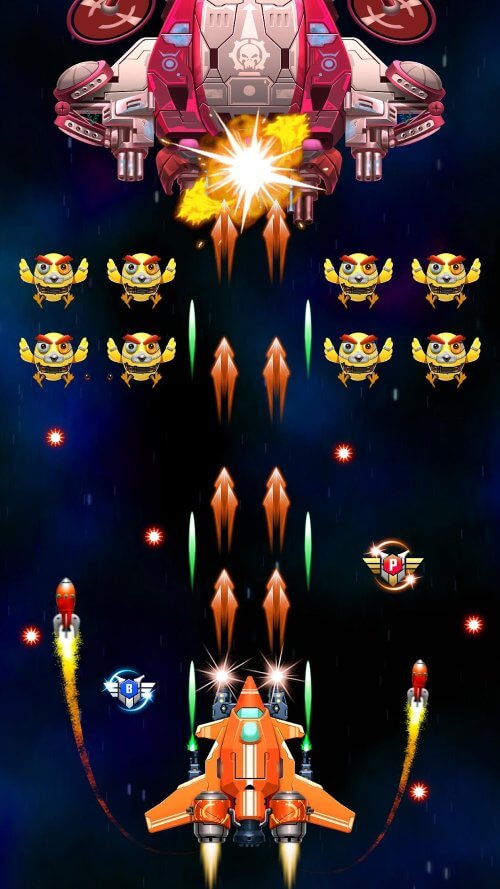 Galaxy Attack: Chicken Shooter-screenshot-2