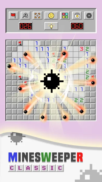 Ảnh chụp màn hình của Minesweeper Classic: Game Bomb