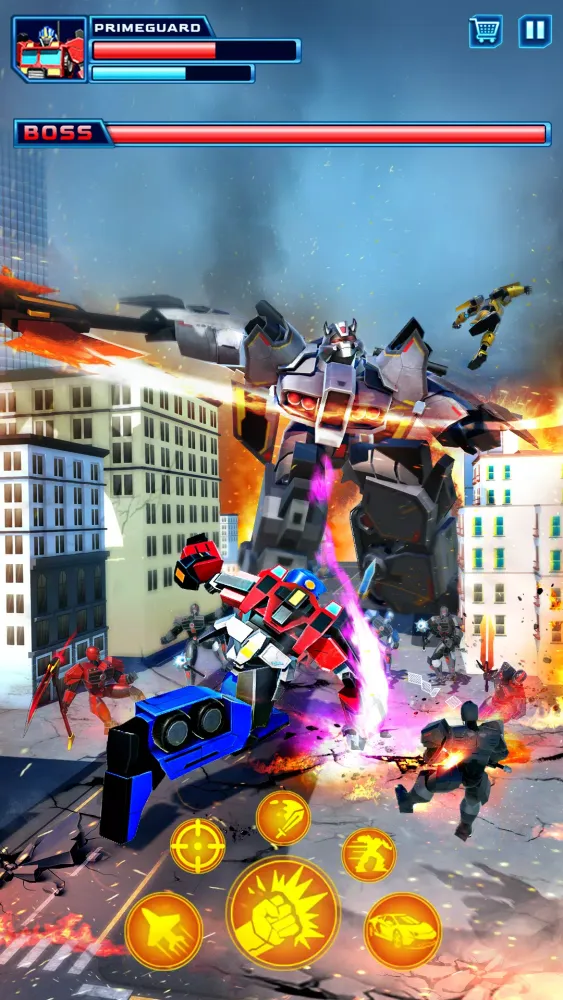 Robot Car Transform Fight Game應用截圖