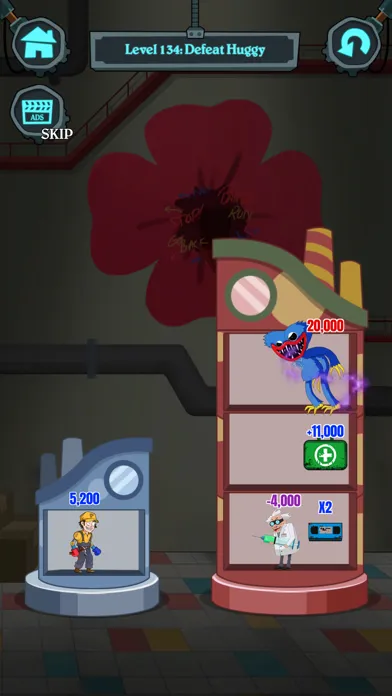 Zrzuty ekranu Wuggy Tower: Hero Castle Wars