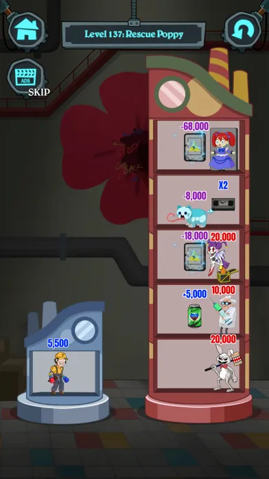 Zrzuty ekranu Wuggy Tower: Hero Castle Wars