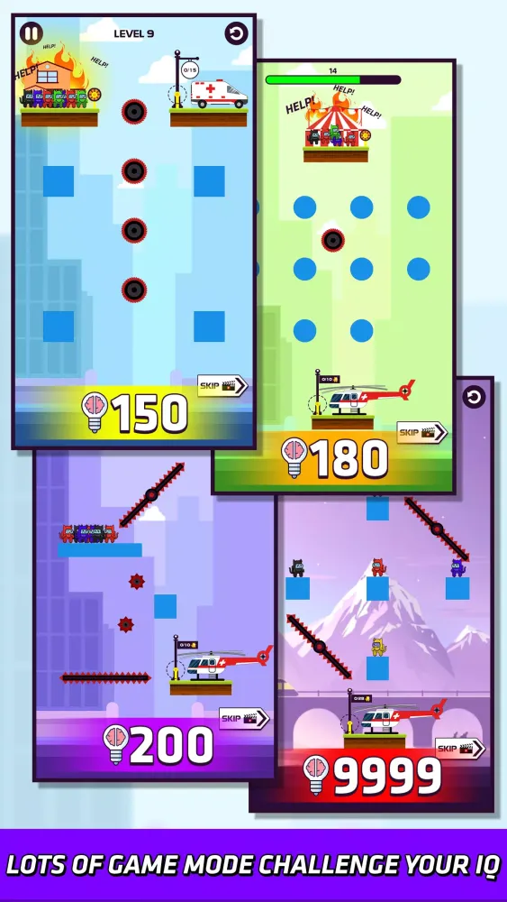 Скриншоты Rope Hero Rescue: Brain Game