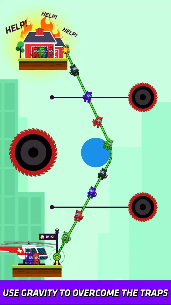 Скриншоты Rope Hero Rescue: Brain Game
