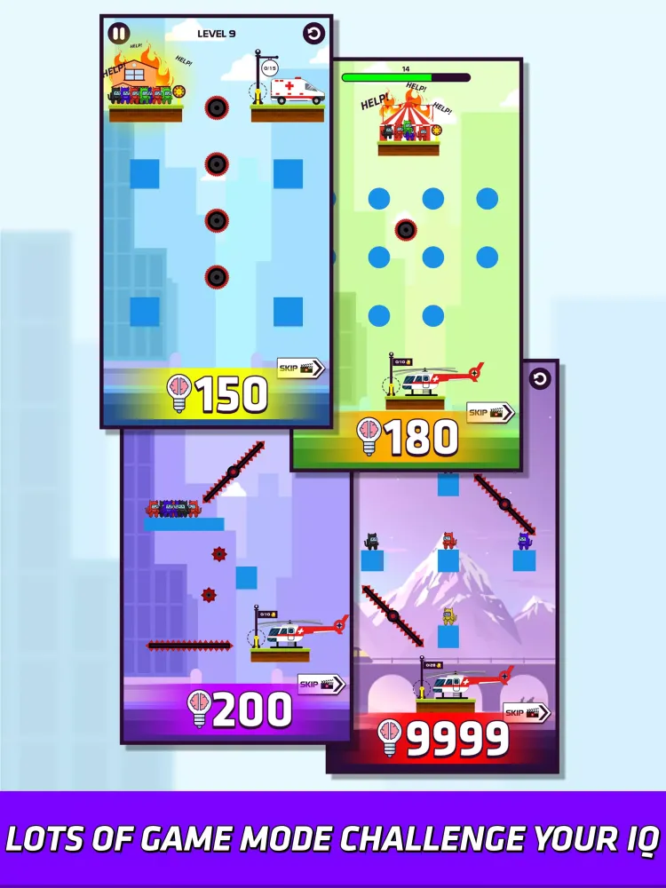 Скриншоты Rope Hero Rescue: Brain Game