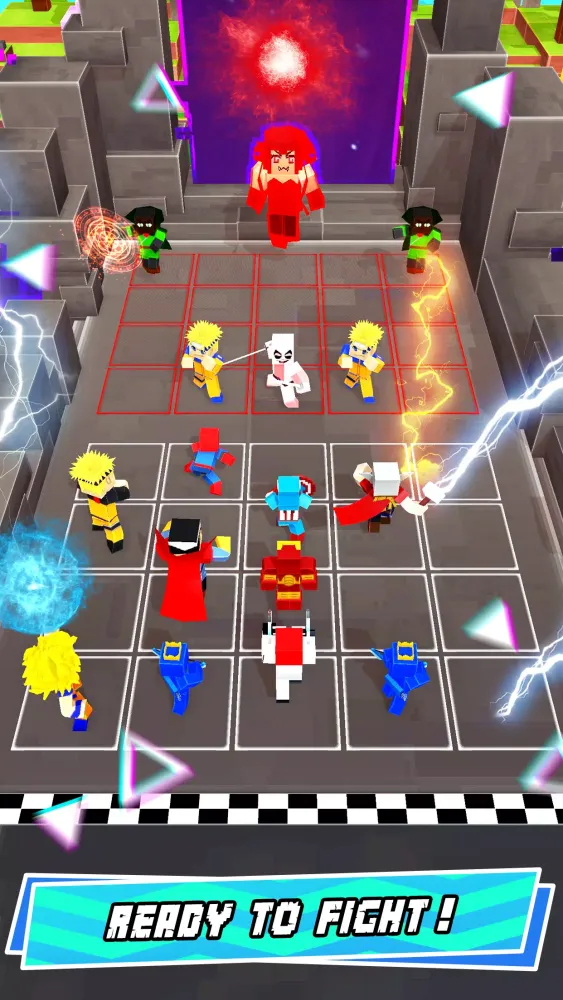Capturas de tela do Hero Craft 3D: Run & Battle