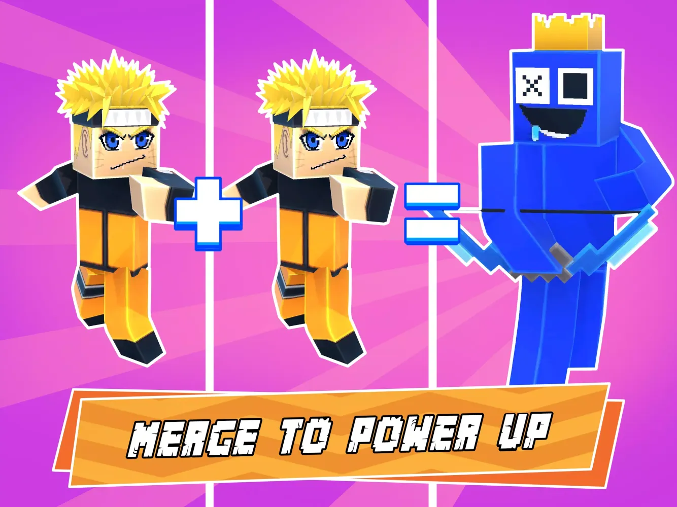 Capturas de tela do Hero Craft 3D: Run & Battle