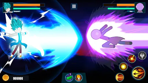 Tangkapan layar Stick Dragon Fight Warrios