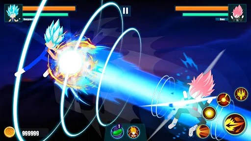 Tangkapan layar Stick Dragon Fight Warrios