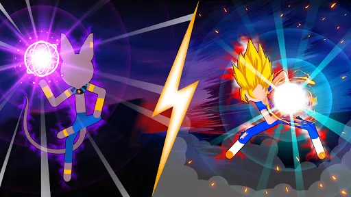 Tangkapan layar Stick Dragon Fight Warrios
