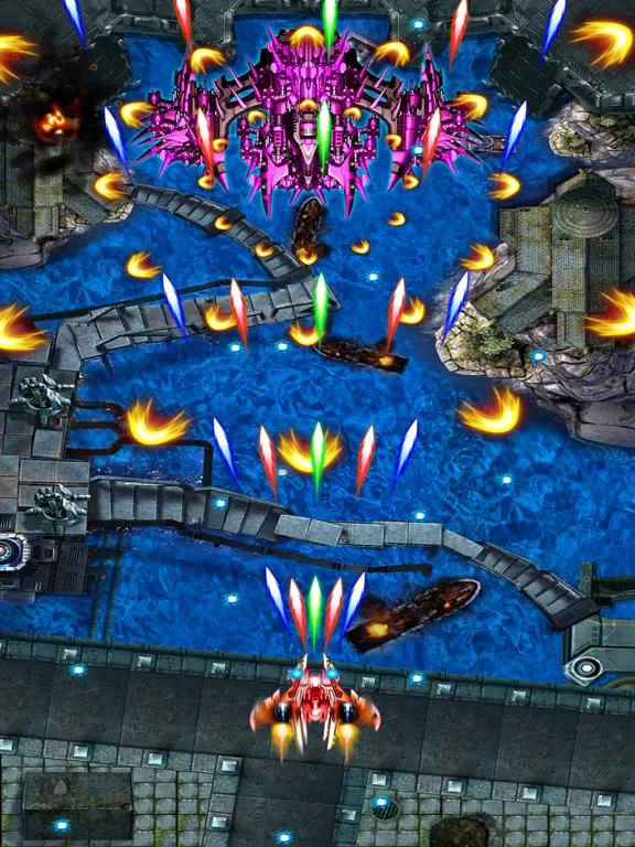 Strike Fighters Galaxy Attack iPad  Screenshots