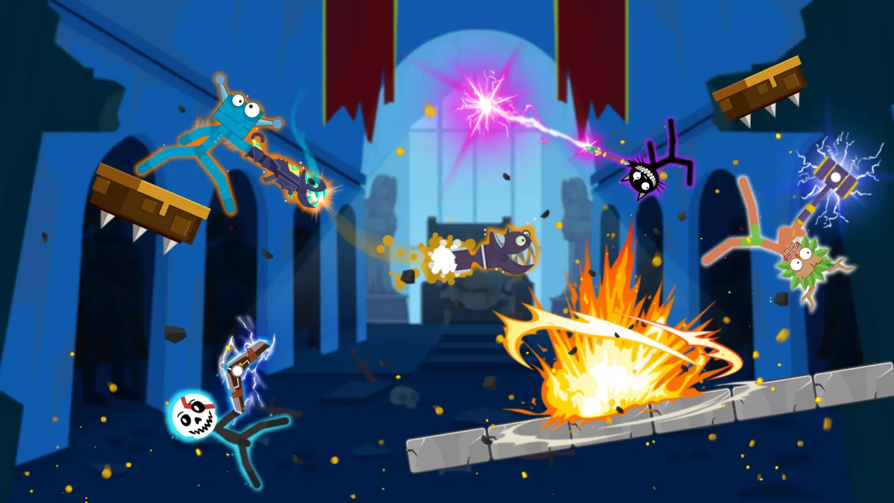 Capturas de pantalla de Supreme Brawl Stick Fight Game