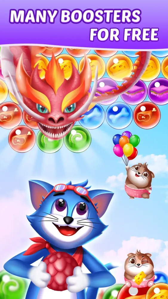 Tomcat Pop: Bubble Shooter Screenshots