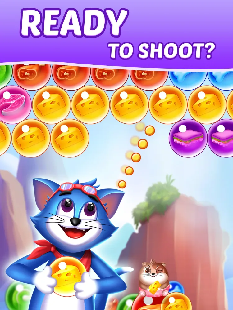 Tomcat Pop: Bubble Shooter Screenshots