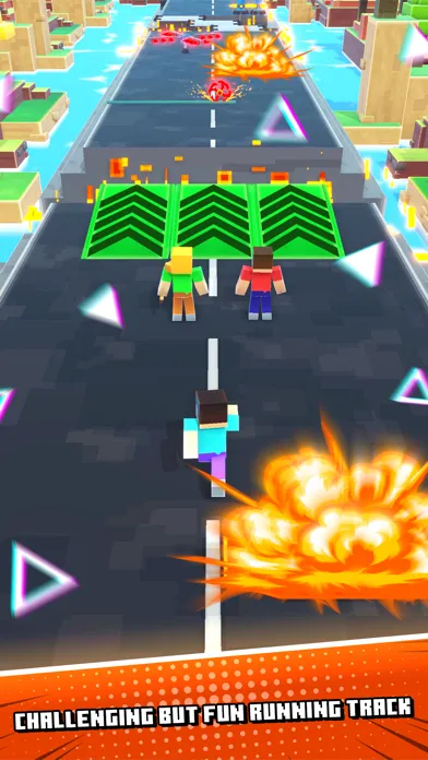 Screenshot di Hero Craft Merge: Run & Battle