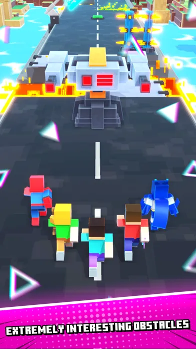 Screenshot di Hero Craft Merge: Run & Battle