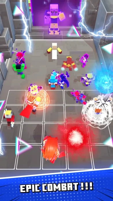 Screenshot di Hero Craft Merge: Run & Battle