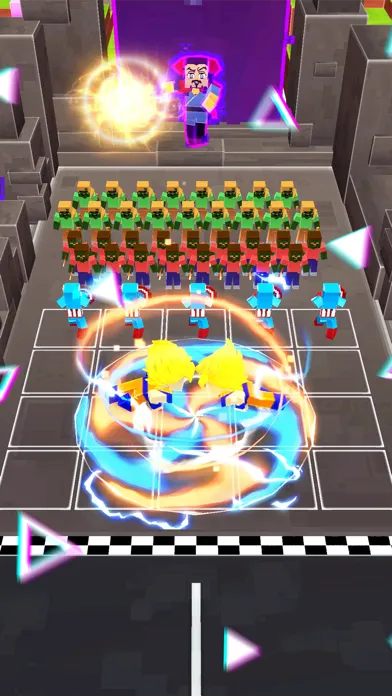 Screenshot di Hero Craft Merge: Run & Battle